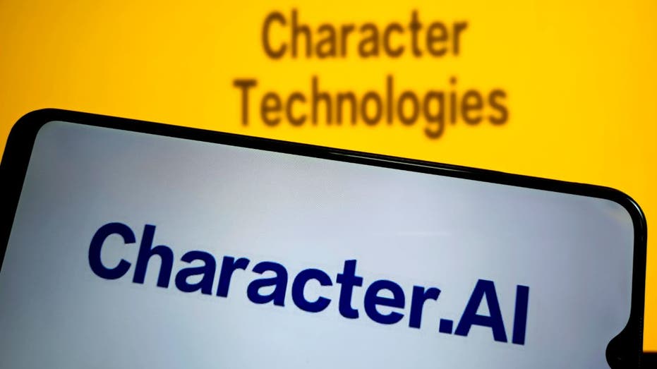 Character.AI logo on smartphone