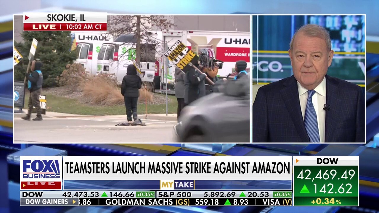 'Varney & Co.' host Stuart Varney argues the Teamsters union is deliberately hurting ordinary people by striking right before Christmas.