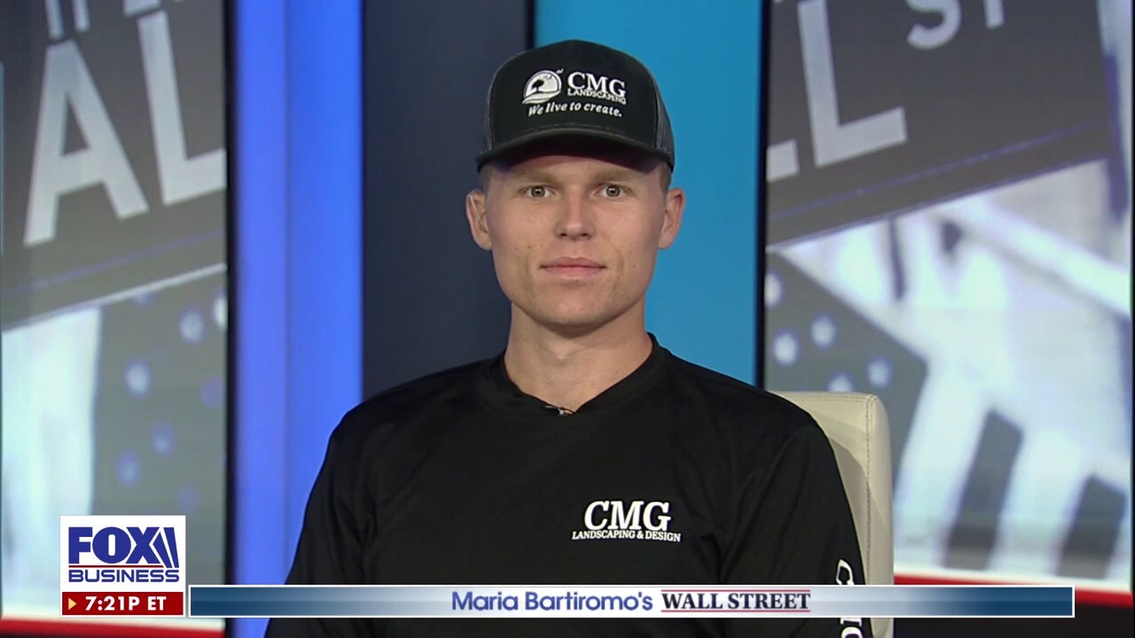 CMG Landscaping founder Chase Gallagher describes why he chose to skip college to grow his business and comments on several Biden-Harris economic policies on ‘Maria Bartiromo’s Wall Street.’