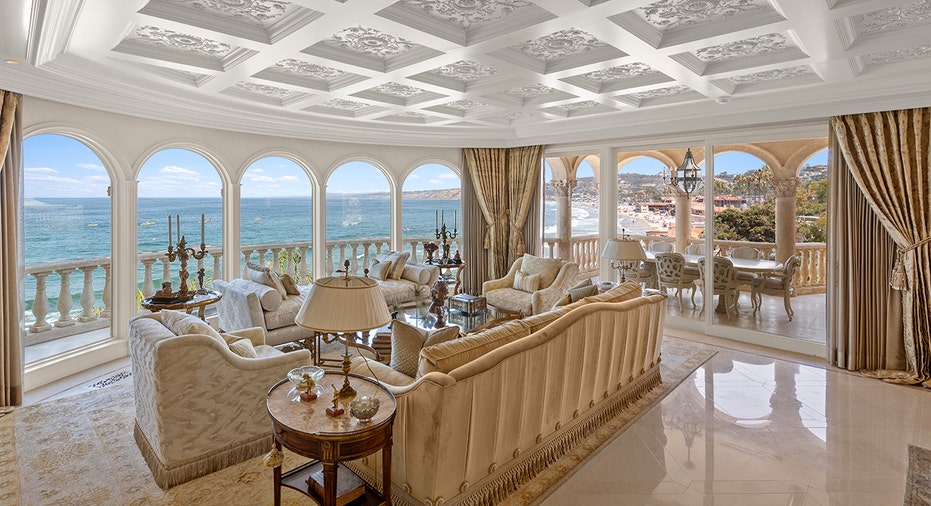 The $108 million estate has beautiful furnishings