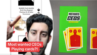 Socialist fashion brand to launch 'most-wanted CEOs' playing cards in wake of Brian Thompson murder